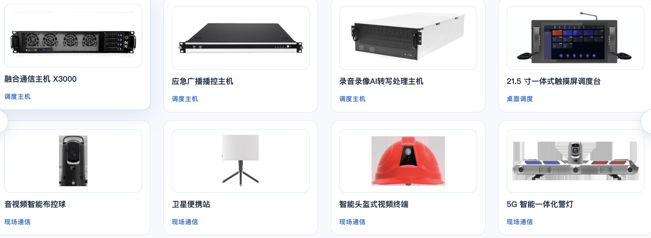 芯火通信融合通信产品体系